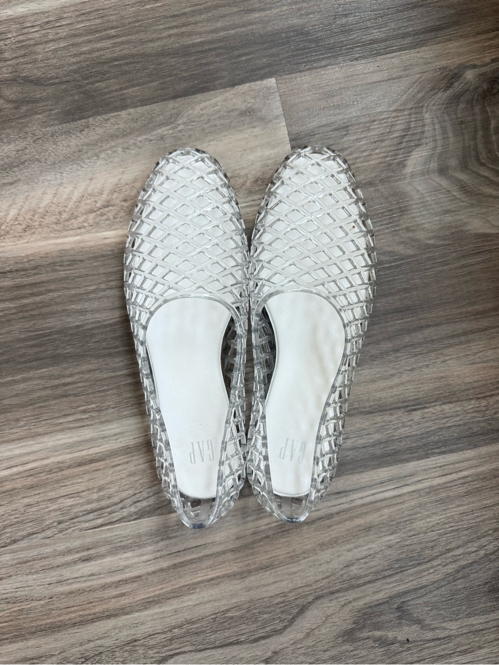 GAP Clear Jelly Flats